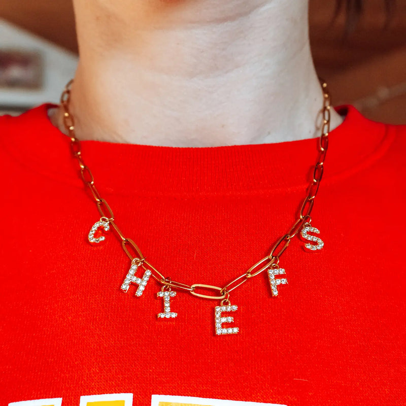 CHIEFS CHARM NECKLACE