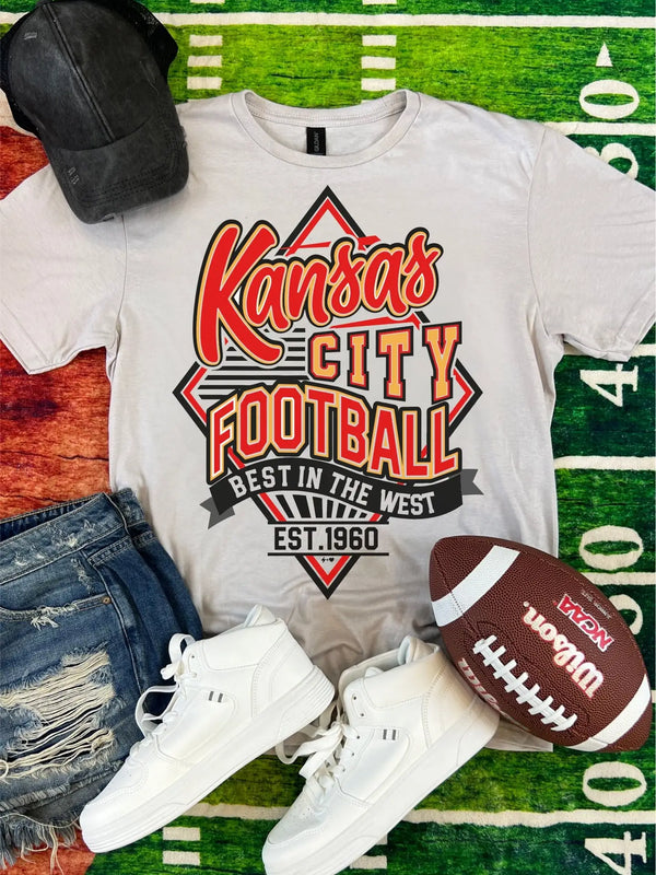 YOUTH RETRO FOOTBALL TEE