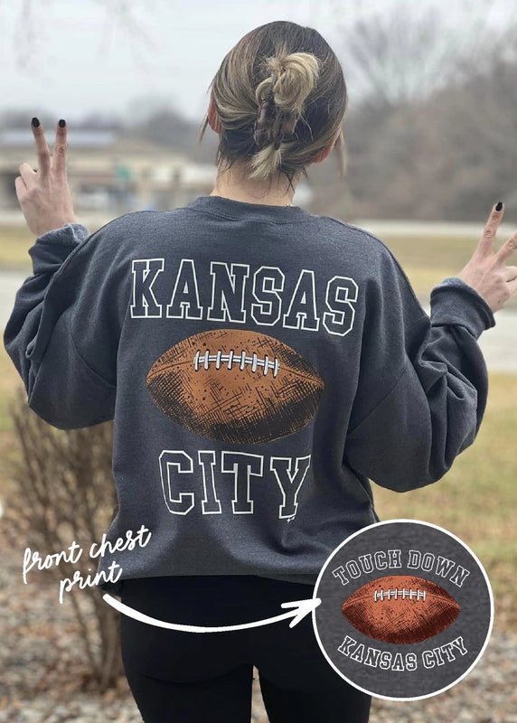 VINTAGE FULL BACK KC SWEATSHIRT